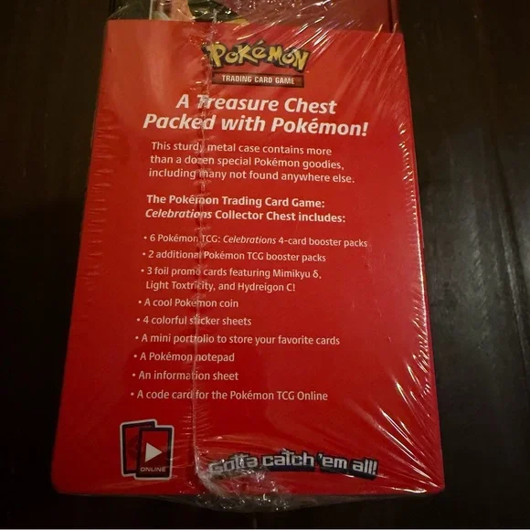 Pokémon Pikachu Collectible Tin 25th Anniversary Edition- Factory Sealed - Picture 4 of 9